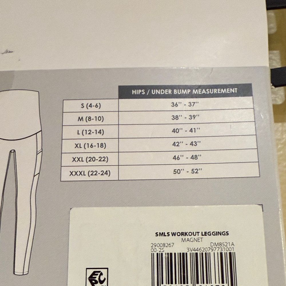 Destination Maternity Seamless Active Leggings Size Small NWT. - Picture 11 of 17